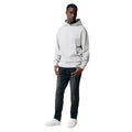 Heather Grey - Side - Iqoniq Unisex Adult Yoho Recycled Cotton Relaxed Fit Hoodie