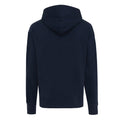 Navy - Back - Iqoniq Unisex Adult Yoho Recycled Cotton Relaxed Fit Hoodie
