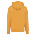 Sundial Orange - Back - Iqoniq Unisex Adult Yoho Recycled Cotton Relaxed Fit Hoodie