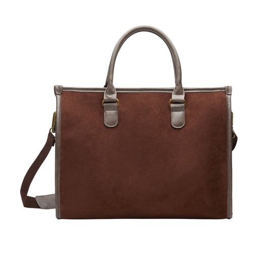 Brown - Front - Vinga Hunton Laptop Bag