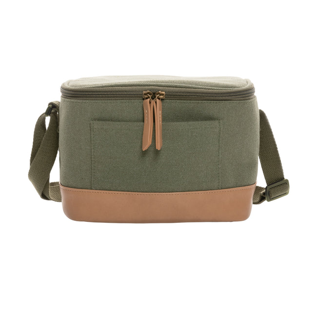 Green - Front - XD Collection 6L Recycled Canvas Cooler Bag