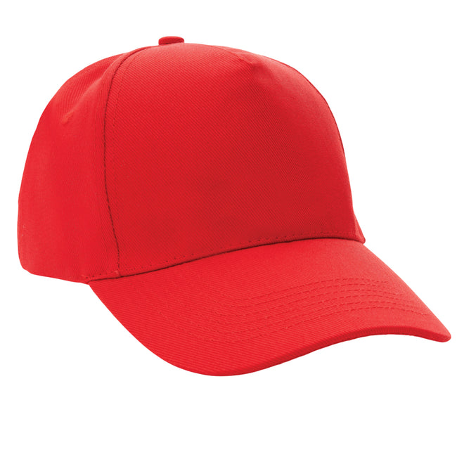 Luscious Red - Side - XD Collection Recycled Cotton Aware Cap
