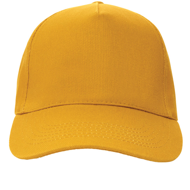 Yellow - Front - XD Collection Recycled Cotton Aware Cap