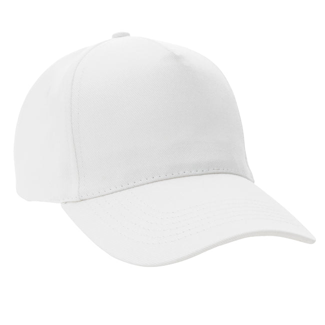 White - Front - XD Collection Recycled Cotton Aware Cap