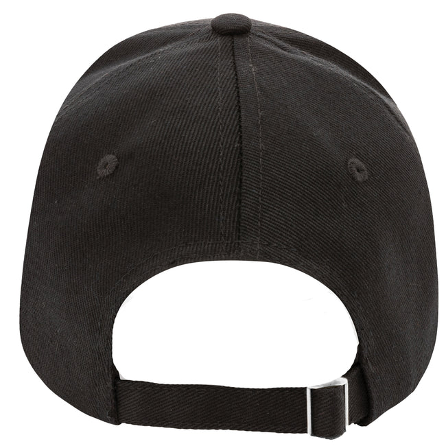 Black - Back - XD Collection Recycled Cotton Aware Cap