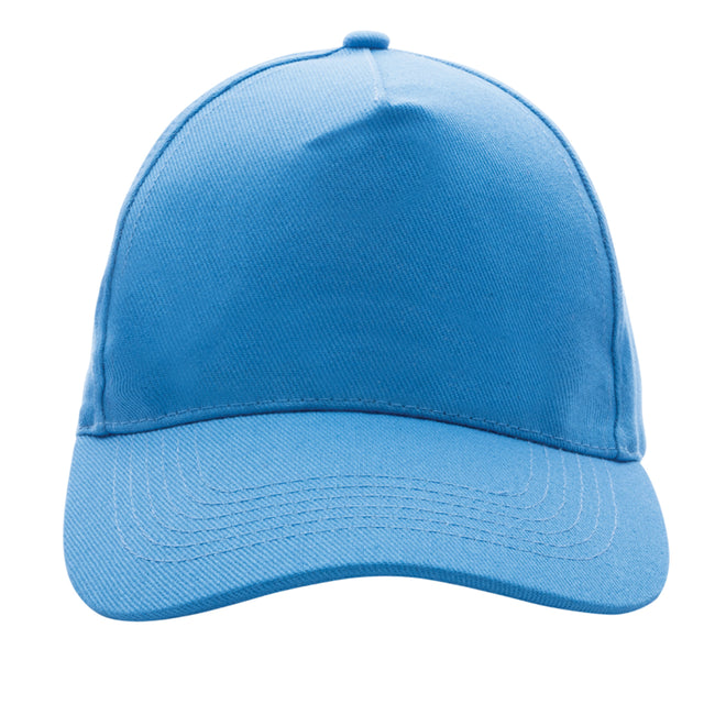 Tranquil Blue - Front - XD Collection Recycled Cotton Aware Cap