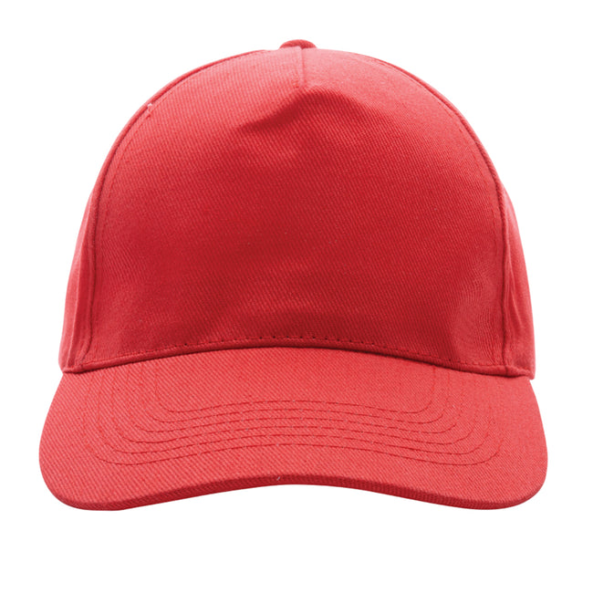 Luscious Red - Front - XD Collection Recycled Cotton Aware Cap
