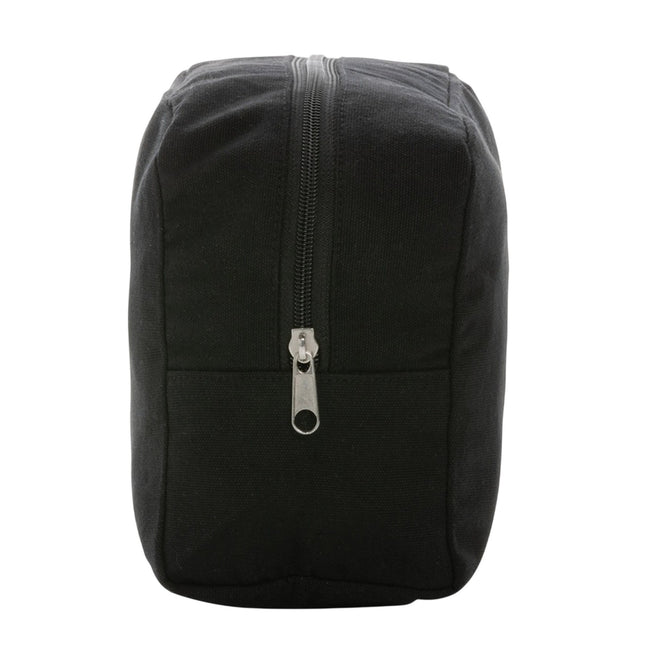 Black - Back - XD Collection Impact Aware Recycled Canvas 4.5L Toiletry Bag