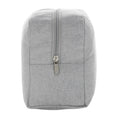 Grey - Back - XD Collection Impact Aware Recycled Canvas 4.5L Toiletry Bag