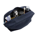 Navy - Side - XD Collection Impact Aware Recycled Canvas 4.5L Toiletry Bag