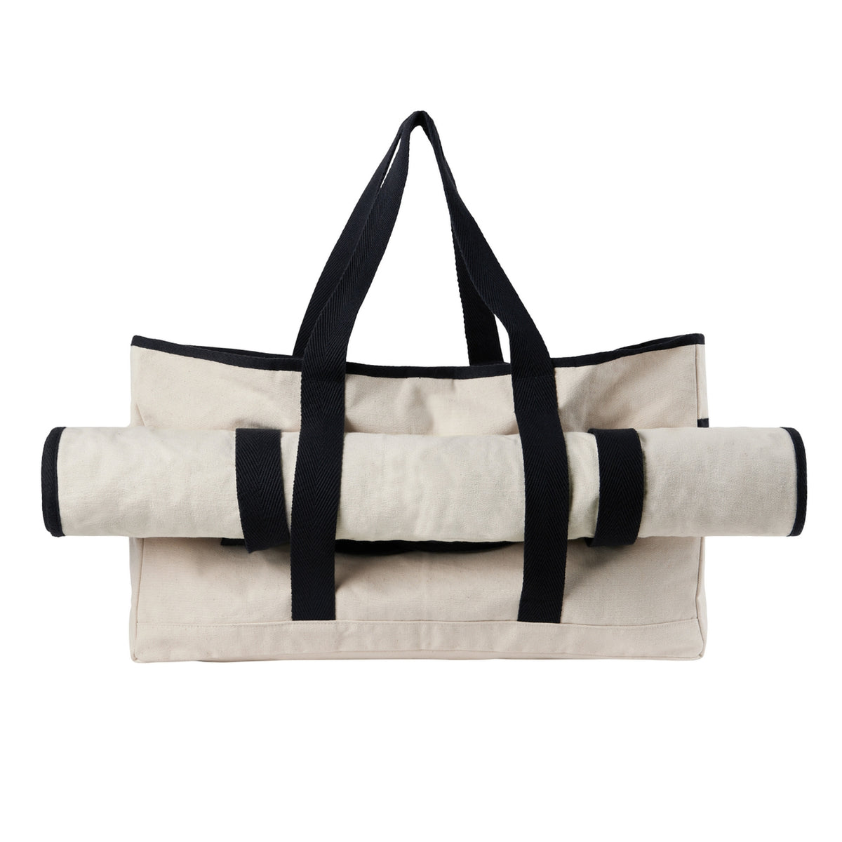 Off White - Side - Vinga Volonne Recycled Canvas Aware Bag
