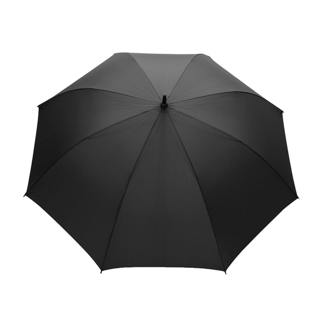 Black - Back - XD Collection Tony RPET Automatic Folding Umbrella