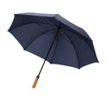 Navy - Front - XD Collection Tony RPET Automatic Folding Umbrella