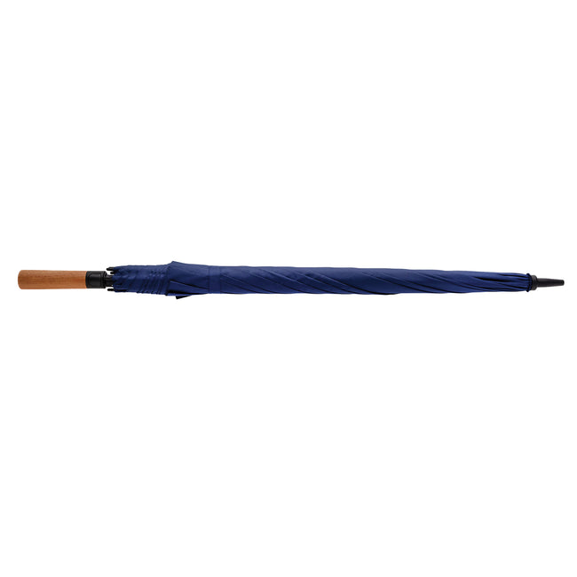 Navy - Side - XD Collection Tony RPET Automatic Folding Umbrella