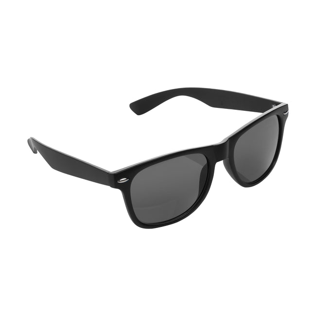 Black - Side - XD Collection Unisex Adult Recycled PC Plastic Sunglasses
