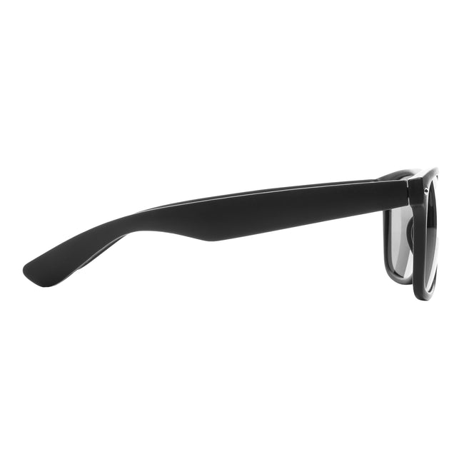 Black - Back - XD Collection Unisex Adult Recycled PC Plastic Sunglasses