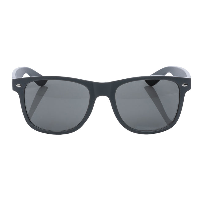 Grey - Front - XD Collection Unisex Adult Recycled PC Plastic Sunglasses