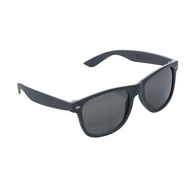 Grey - Side - XD Collection Unisex Adult Recycled PC Plastic Sunglasses