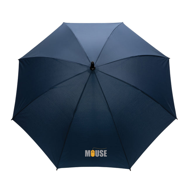 Navy - Back - XD Collection Impact Aware RPET Stick Umbrella