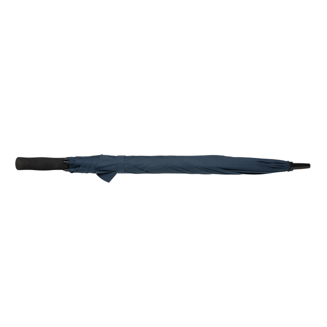 Navy - Side - XD Collection Impact Aware RPET Stick Umbrella