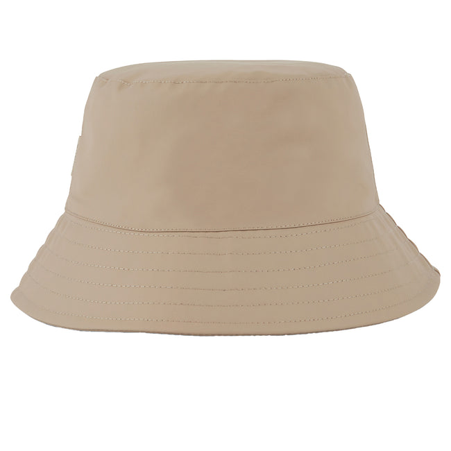 Greige - Front - Vinga Baltimore Recycled Polyester Aware Bucket Hat
