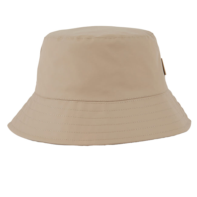 Greige - Back - Vinga Baltimore Recycled Polyester Aware Bucket Hat