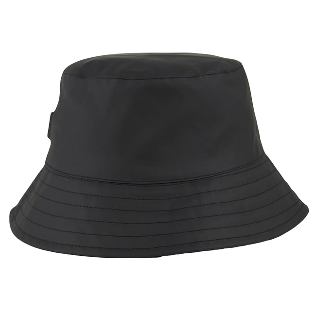 Black - Front - Vinga Baltimore Recycled Polyester Aware Bucket Hat