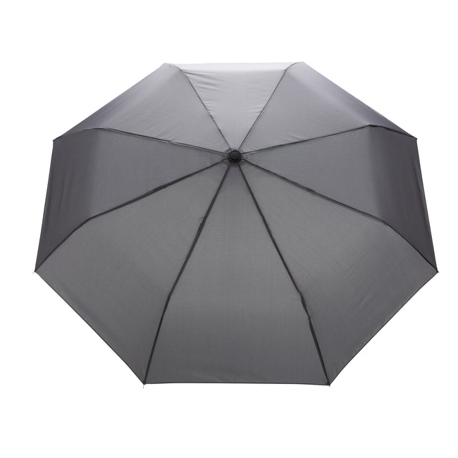 Anthracite - Back - XD Collection Impact Aware RPET Folding Umbrella