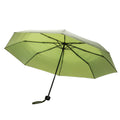 Green - Front - XD Collection Impact Aware RPET Folding Umbrella