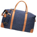 Navy - Back - Vinga Bosler Recycled Canvas Duffle Bag