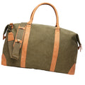 Green - Back - Vinga Bosler Recycled Canvas Duffle Bag