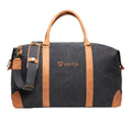 Black - Front - Vinga Bosler Recycled Canvas Duffle Bag