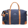 Navy - Front - Vinga Bosler Recycled Canvas Duffle Bag