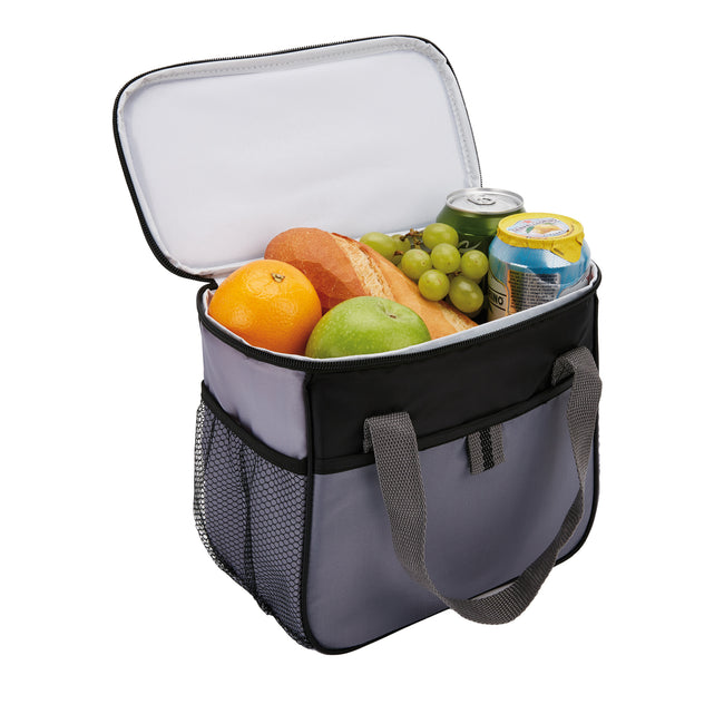 Black - Side - XD Collection Contrast Detail Cooler Bag