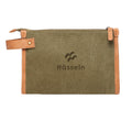 Green - Front - Vinga Bosler Canvas Recycled Toiletry Bag