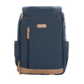 Blue - Front - XD Collection Impact Aware Recycled Canvas Laptop Backpack