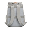 Grey - Back - XD Collection Impact Aware Recycled Canvas Laptop Backpack