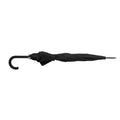 Black - Side - XD Collection Impact Aware RPET Automatic Stick Umbrella