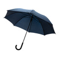 Navy - Front - XD Collection Impact Aware RPET Automatic Stick Umbrella