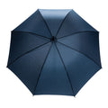 Navy - Back - XD Collection Impact Aware RPET Automatic Stick Umbrella