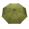 Green - Back - XD Collection Impact Bamboo Folding Umbrella