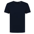 Navy - Front - Iqoniq Womens-Ladies Yala Recycled Cotton Lightweight T-Shirt