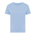 Sky Blue - Front - Iqoniq Womens-Ladies Yala Recycled Cotton Lightweight T-Shirt