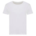 White - Front - Iqoniq Womens-Ladies Yala Recycled Cotton Lightweight T-Shirt