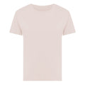 Cloud Pink - Front - Iqoniq Womens-Ladies Yala Recycled Cotton Lightweight T-Shirt