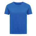 Royal Blue - Front - Iqoniq Womens-Ladies Yala Recycled Cotton Lightweight T-Shirt