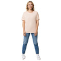 Peach Nectar - Side - Iqoniq Womens-Ladies Yala Recycled Cotton Lightweight T-Shirt