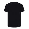 Black - Back - Iqoniq Womens-Ladies Yala Recycled Cotton Lightweight T-Shirt