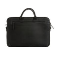 Black - Back - Swiss Peak PU Recycled Laptop Bag