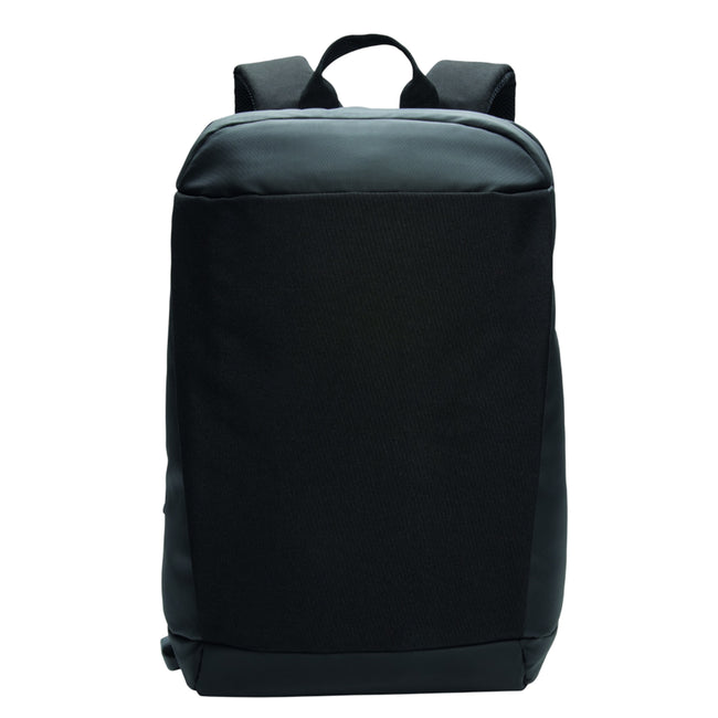 Black - Front - XD Xclusive Madrid Anti-Theft Laptop Backpack